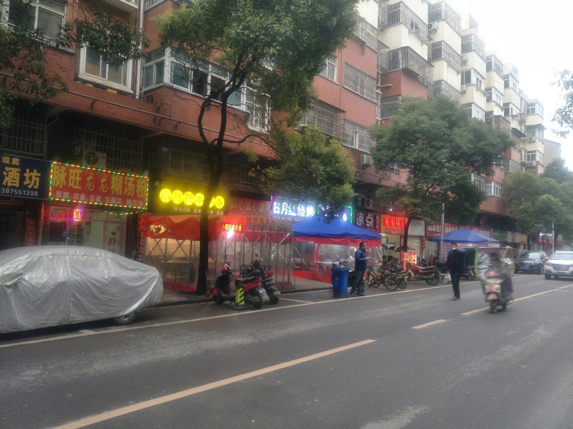 蔡甸同心路早餐夜市一条街门面转让